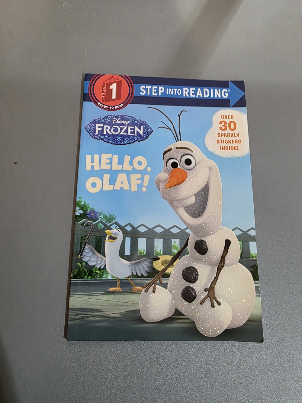 Disney Frozen Hello, Olaf! Book - Blue, White, Orange, Black